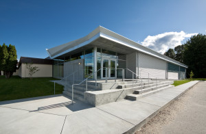 Winfield Arena in Lake Country, British Columbia by Bruce Carscadden Architect