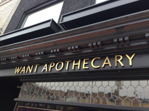 WANT Apothecary in Toronto by Drew Mandel Architects