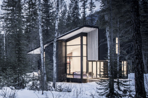 Pioneer Cabin in Golden, BC by D'Arcy Jones Architecture Inc and Form & Forest