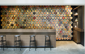 Interior architecture GREAT WALL TEA CO. -- River Market at Westminster Quay, BC by marianne amodio architecture studio