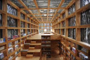 Liyuan Library in Jiaojiehe Village, Huairou County, Beijing, China by li xiaodong / atelier