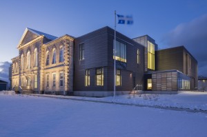 Montmagny Courthouse in Montmagny, Québec by CCM2 + Groupe A + Roy-Jacques Architects
