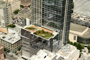 Chase Center urban rooftop in Seattle by PFS Studio