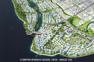Punggol masterplan in Singapore by Urban Strategies, PSF Studio and BuroHappold