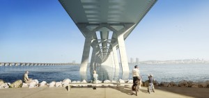 URBAN AND ENVIRONMENTAL INTEGRATION for New Bridge for the St. Lawrence in Montréal by NIPPAYSAGE