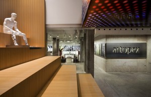 Artopex showroom in Montréal by Lemay