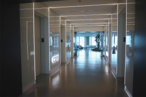The Exchange Presentation Centre in Vancouver: boardroom mock Up by render light & planning, inc.