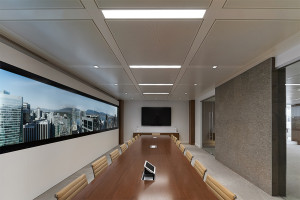 CBRE Vancouver Head Office: Elevator Lobby render light & planning, inc.