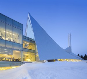 Monique Corriveau-Library in Québec City by Dan Hanganu and Côté Leahy Cardas Architects