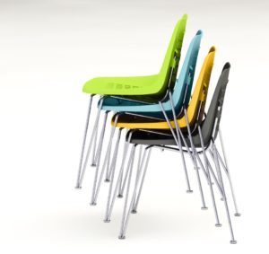 M.E67 Chair by mile Metivier and Leo Victor